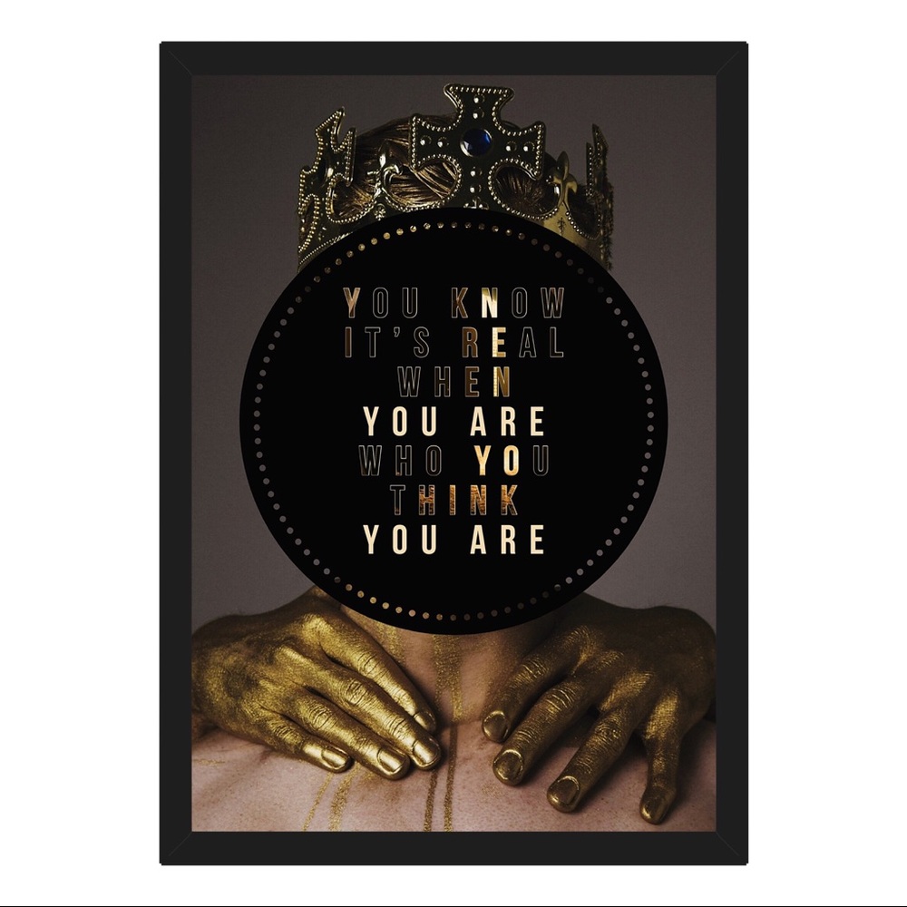 Glam Art Framed 8x10